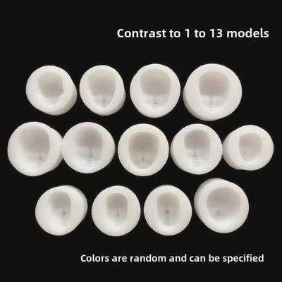 Силиконовая форма для лица куклы аниме для помадки и глины