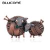 Ball Of Yarn Double Sheep Brooches For Women Kids Vintage Enamel Animal Banquet Party Brooch Gifts Hats Scarf Buckle