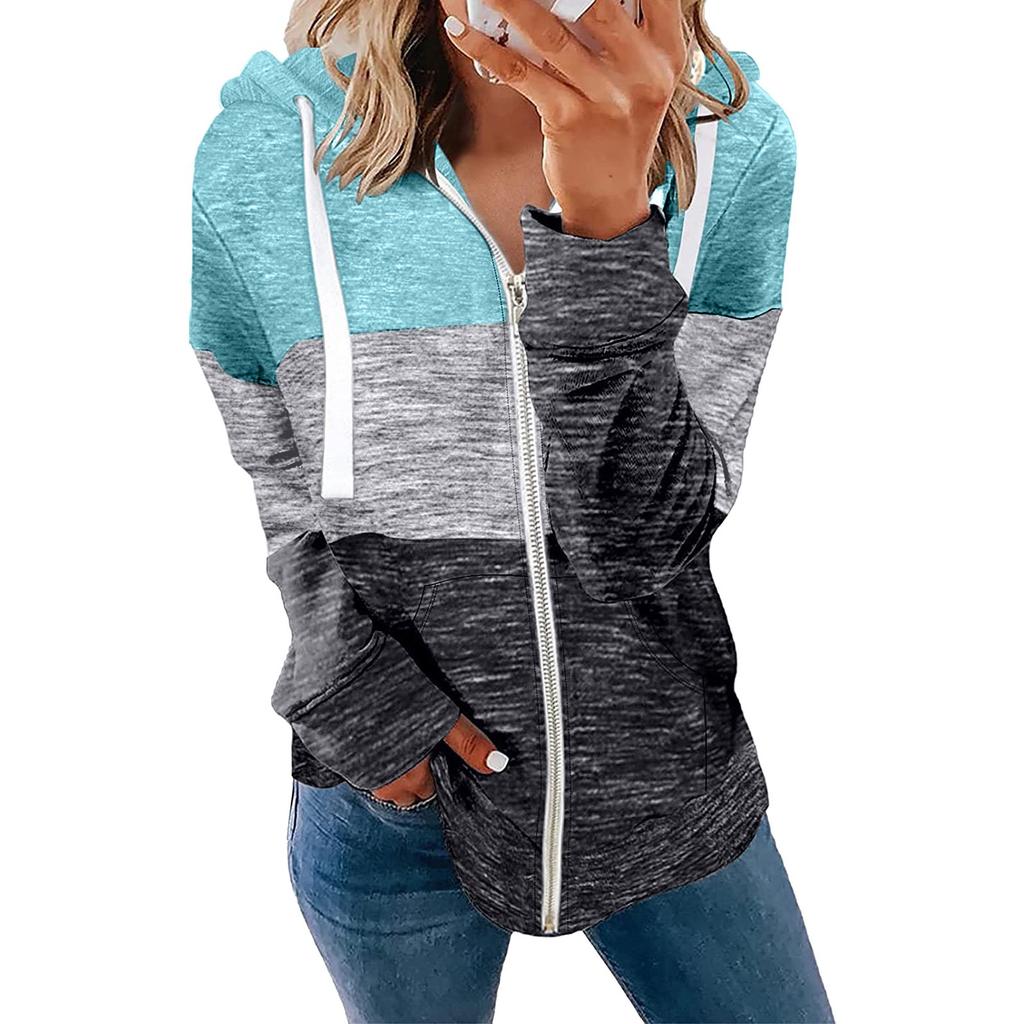 Women's Hoodie Sweatshirt Casual Pullover Tunic Top Long Sleeve Shirt