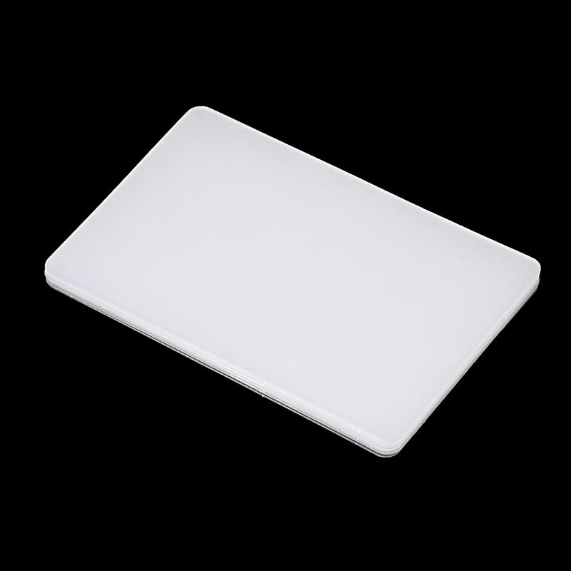 10 шт., пустая прозрачная визитная карточка, водонепроницаемая для школьных канцелярских товаров