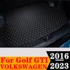 Car AUTO Trunk Mat ALL Weather Tail Boot Luggage Pad Carpet Cargo Liner Cover FIT For Volkswagen Golf GTI 2016
