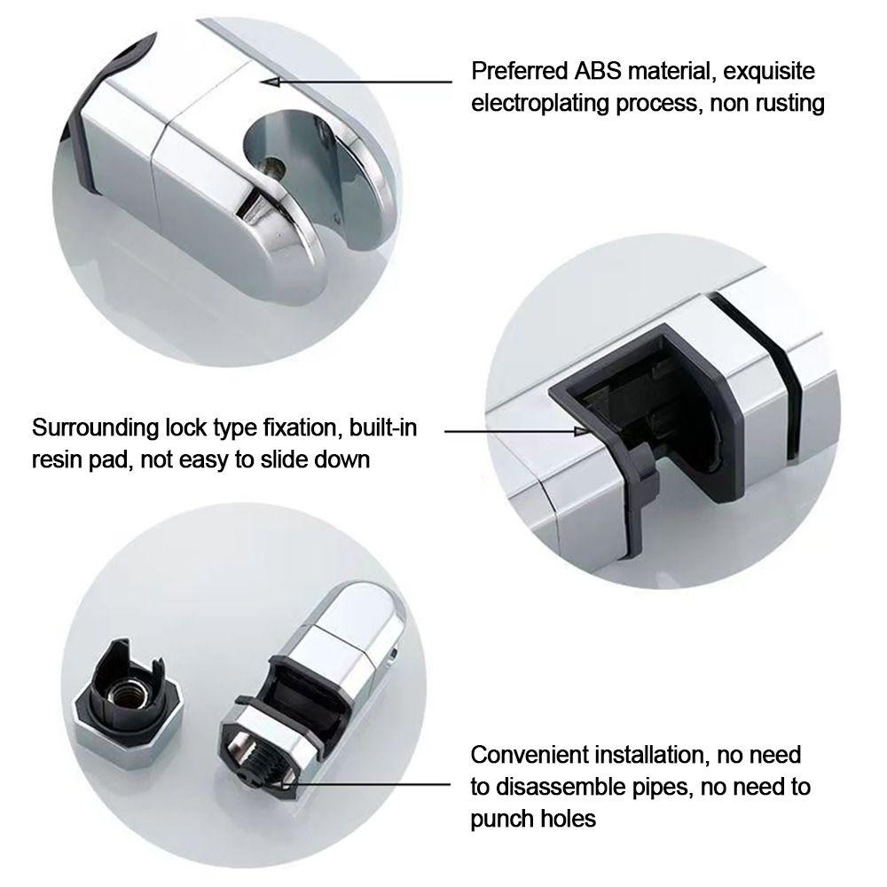 Круглый Квадратный Держатель для Душевой Лейки Вращающийся Кронштейн для Подъемной Штанги Фурнитура Аксессуары для Ванной