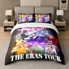 3Pcs Bed Set,Taylor Swift 1 Duvet Cover and 2 Pillowcases, Printed Bedding Decor For Guest Room