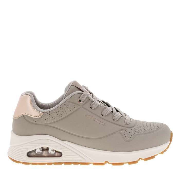 Skechers Uno Golden Air sneakers flat heel taupe