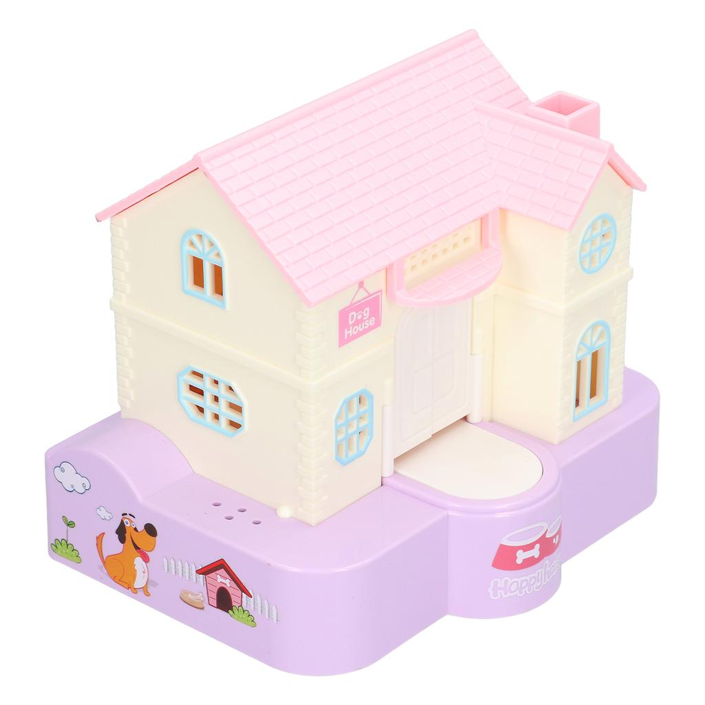 Doghouse Money Saving Box Автоматическое глотание монет со световыми музыкальными эффектами Игрушка в подарок