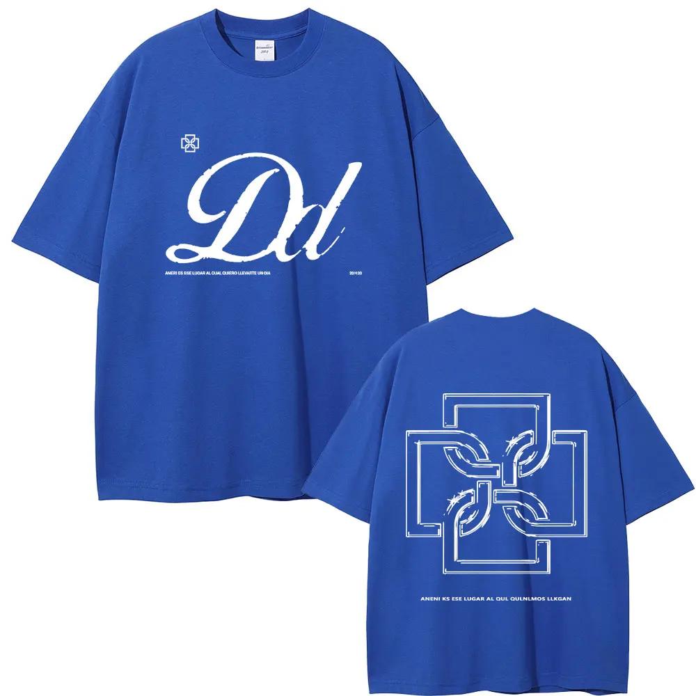 Rapper Duki Merch Tshirt Unisex Women Clothing Fashion Hip Hop Oversized T Shirts Unisex Casual Vintage Cotton Tshirts Streetwear