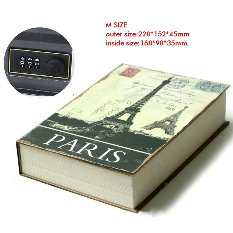 Домашний сейф высокого качества секретная книга скрытый сейф сейф копилка монет копилка денежный ящик металл сталь моделирование классические книги