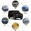 Syncnika Car Cover for Suzuki Jimny Nomad UV and Windproof Rope for and Snow Black JC74, Waterproof, Fleece-Lined, Dustproof, Protection, Dust, Rain,