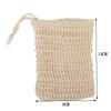 Hangable Drawstring Handmade Cotton and Linen Foaming Net Soap Bag Bath Soap Net Massage Soap Ramie