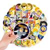 50 Dogecoin Graffiti Stickers Luggage Stickers Balance Car Decorative Stickers