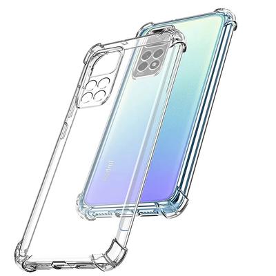 Противоударный силиконовый мягкий чехол для Xiaomi Redmi Note 11 11S 11T 10 10S 10T 9 8 Pro 10A 10C 9A 9C 9T, прозрачная ультратонкая задняя крышка