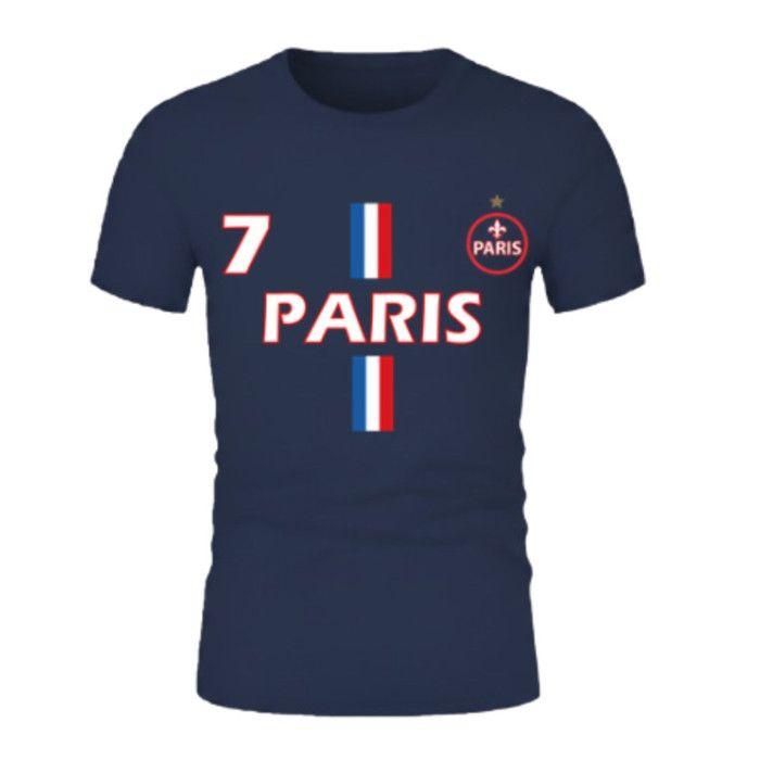 Ensemble Sport Foot homme Style Paris - Maillot & Jogging - Collection Printemps / Été - - Bleu