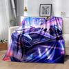 Cool Racing Car Pattern Flannel Blanket - Soft and Suitable for Sofas, Beds, Offices, Travel, All Seasons, and A Great Holiday Gift.