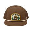 Сетчатая кепка Wyatt Logo Hat Cap Trucker Unisex Snapback Retro Patch Smokey Bear Brown [American Needle] Мужская женская