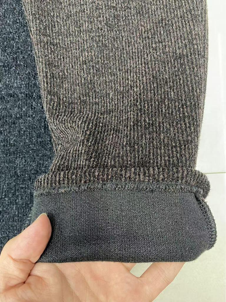 Высококачественные брюки гаремы из норкового велюра цвета осеннего золота для женщин - Удобные, стройнящие, с высокой посадкой для мам среднего и пожилого возраста