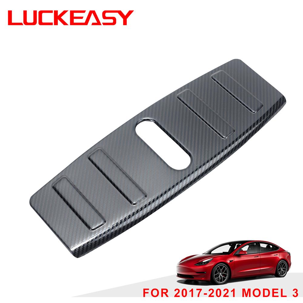LUCKEASY модификация для модели Tesla 3 года, защита порога автомобиля, украшение для порога, защита багажника из нержавеющей стали