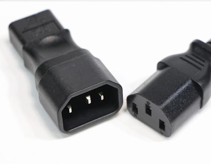 Старый стандарт 2P к 3P переходник питания IEC320 (C14C16) Адаптер для винтажных синтезаторов KORGROLANDBOSSAKAI