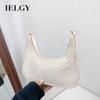 Women's Fashion Trend Dumpling Bag, Nylon Solid Color Shoulder Armpit Bag