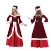 Christmas Costume Party Santa Claus Cosplay Women Red Dress Christmas Queen Carnival Party