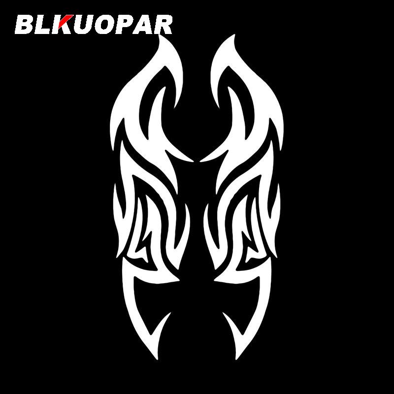BLKUOPAR for Tribal Flame Car Stickers Scratch-Proof Creative Decals Car Accessories Simple Motorcycle Helmet Decor DIY