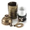 Screw Bulbs Edison E26/E27 Aluminum Shell Accessories Lamp Bases Socket Holder No Switch Lighting