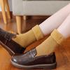 5 Pair Female Man Free Size Autumn Winter Socks Thickening Casual Home Floor Socks Snow Thermal Keeping Sleeping Warm Socks