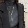 European-American Snake Bone Necklace: Luxurious, Niche Design, Versatile Fashion Accessory for Fall/Winter