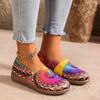 New Style Fashionable Women's Shoes Basic Women's Flats Trend Casual Flats Shoes Round Toe Wedge Heels Women's Single Shoes