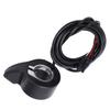Thumb Throttle Adjustable Waterproof Ergonomic E Bike Speed Controller for 22mm Handle Diameter Electric Bicycle