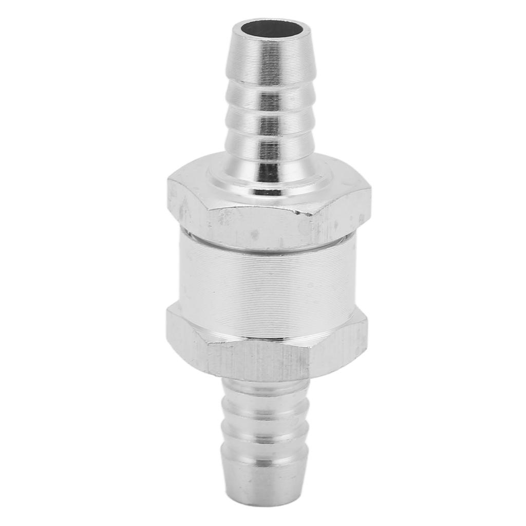 Non Return One Way Check Valve Aluminum Alloy Universal for Fuel Gasoline Oil Petrol Diesel