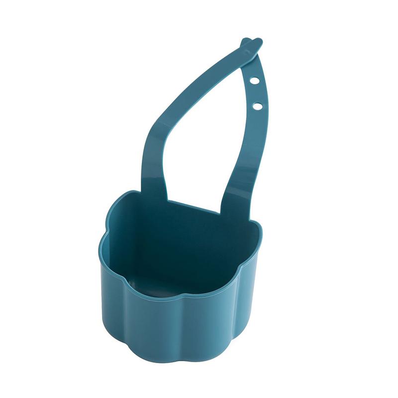 Подставка для слива кухонной раковины Подвесной держатель для мыла Полка Регулируемая корзина для хранения Держатель для смесителя в ванной Кухонные принадлежности