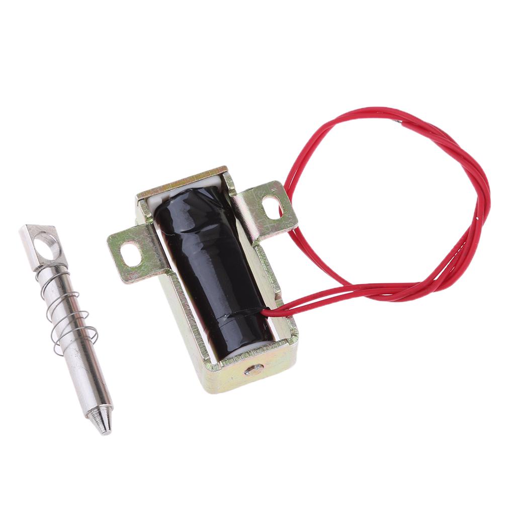 DC 12V 2A Электрический магнитный замок для дверей, ворот, ящика шкафа