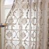 1 шт. Ажурные шторы с неровными художественными полосами, подходят для различных помещений, создают утонченную элегантность, мягкие и прочные