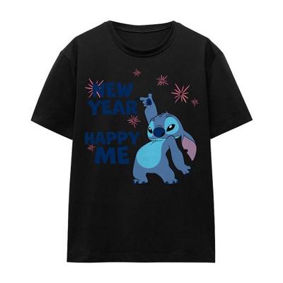 Lilo & Stitch Унисекс Взрослая Новогодняя футболка, Счастливый Я