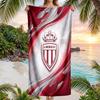 Пляжное полотенце Monaco FC с принтом, быстросохнущее, из микрофибры, впитывающее, портативное, для путешествий, для плавания