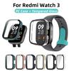PC Case + Tempered Glass For Redmi Watch 3 Protective Full Cover Bumper Shell For Xiaomi Redmi Watch3 Smart Watch Accessories