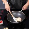 ZhangXiaoQuan 316 Stainless Steel Honeycomb Non-Stick Wok