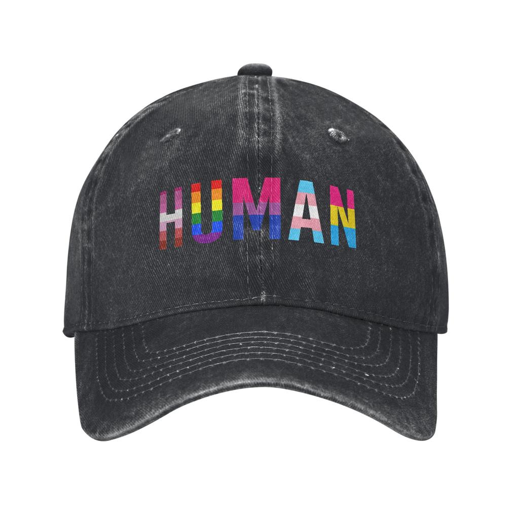 Equality LGBT Pride Awareness for Gay Baseball Cap Unisex Women Distressed Denim Washed Snapback Hat Outdoor Adjustable Caps Hat