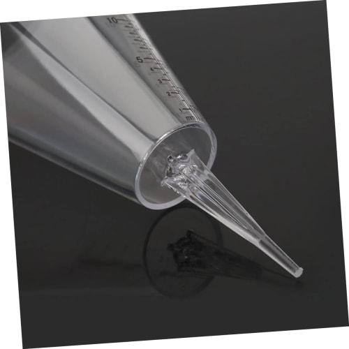 IWOWHERO Rain Gauge Cup, Rainfall Measuring Tube, Garden Measuring Gauge, Rain Gauge Cup, Lawn Rain Gauge, Garden Rain Gauge, Rainfall Measuring Tool,