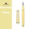 JINHAO 82 Перьевая ручка Золотая отделка Акриловый корпус Серебряный зажим для письма Каллиграфии Подписи Школьные Офисные принадлежности Канцелярские товары