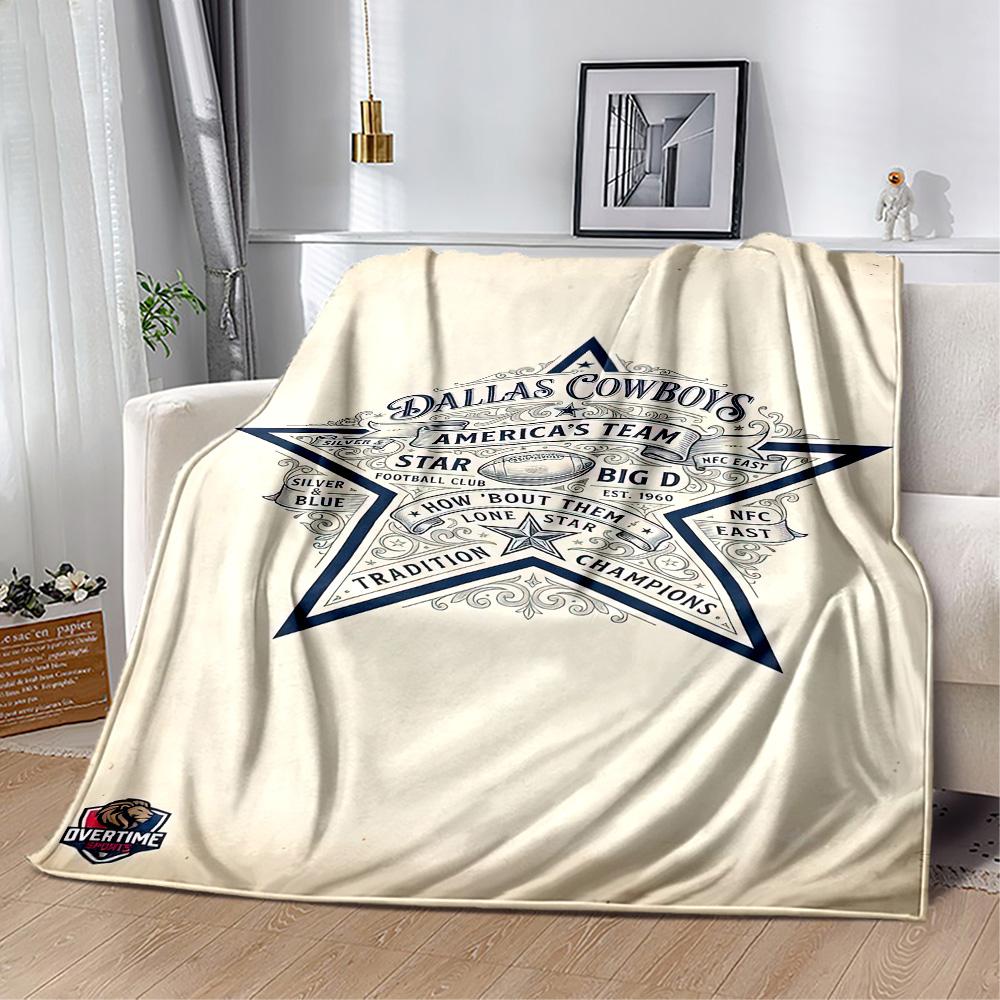 Dallas Blanket Warmthful Decor Suitable for Office Chair Chair Bed for All Seasons Modern Birthday Christmas Gift Blanket