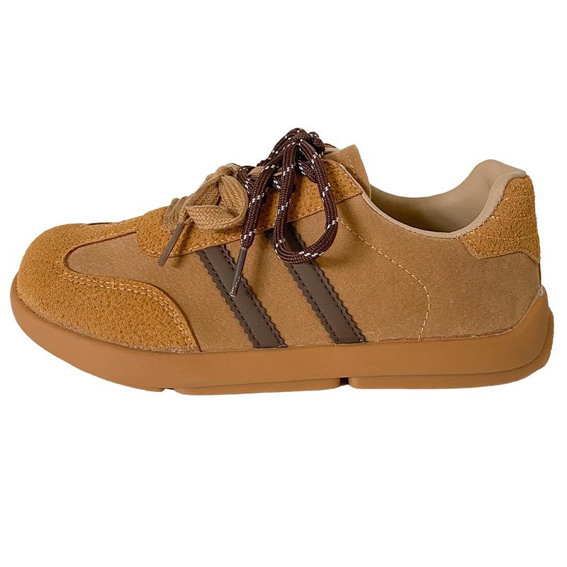 A9862 latex insole/cold dipping process mango head platform popular board shoes women's shoes German training shoes casual shoes lightweight