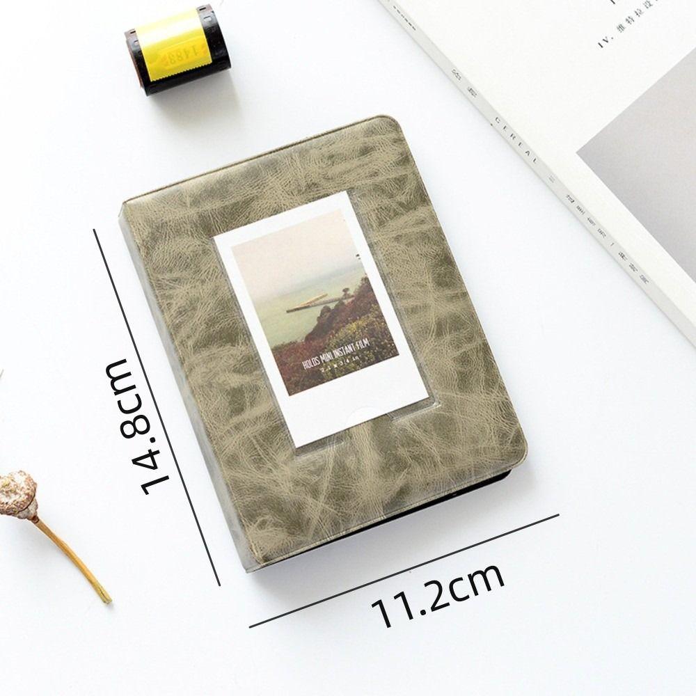 Подарок 3 дюйма для Polaroid 64 кармана фото футляр для хранения мини мгновенный альбом фотоальбом