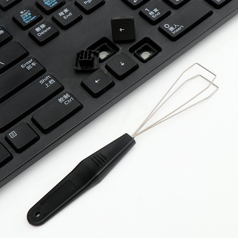 Useful Rounded Mechanical Metal Keyboard Remover Key Cap Puller Cleaning Tool
