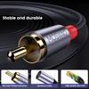 MOSWAG RCA RCA RCA cable branch 1 female to 2 Y cable RCA audio signal distribution compatible with game CD home HDTVs cable, splitter, male, female,
