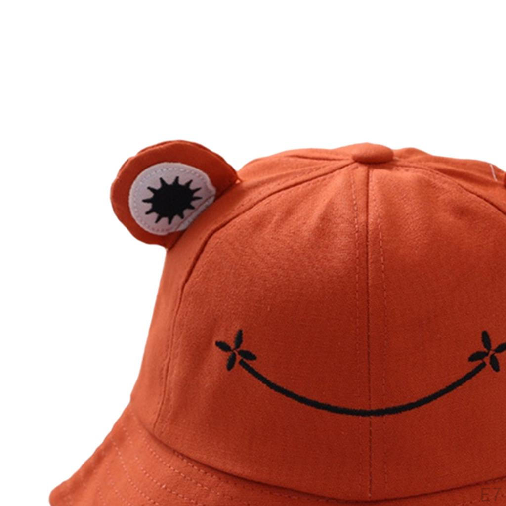 Мультяшная лягушка Панама Детская Дети Рыбалка Милая Лягушонок На Открытом Воздухе Рыбак Солнце