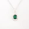 Chrome Diopside Gemstone 925 Sterling Silver Jewelry Handmade Wedding Pendant PP-6-9