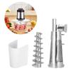 Metal Grinder Attachment Fruit and Vegetable Strainer Tomato Juicer Vegetable Strainer Metal Texture Metal Accessories