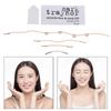 40 шт. Лента для подтяжки лица, невидимые V-образные пластыри, комплект тонких наклеек для лица