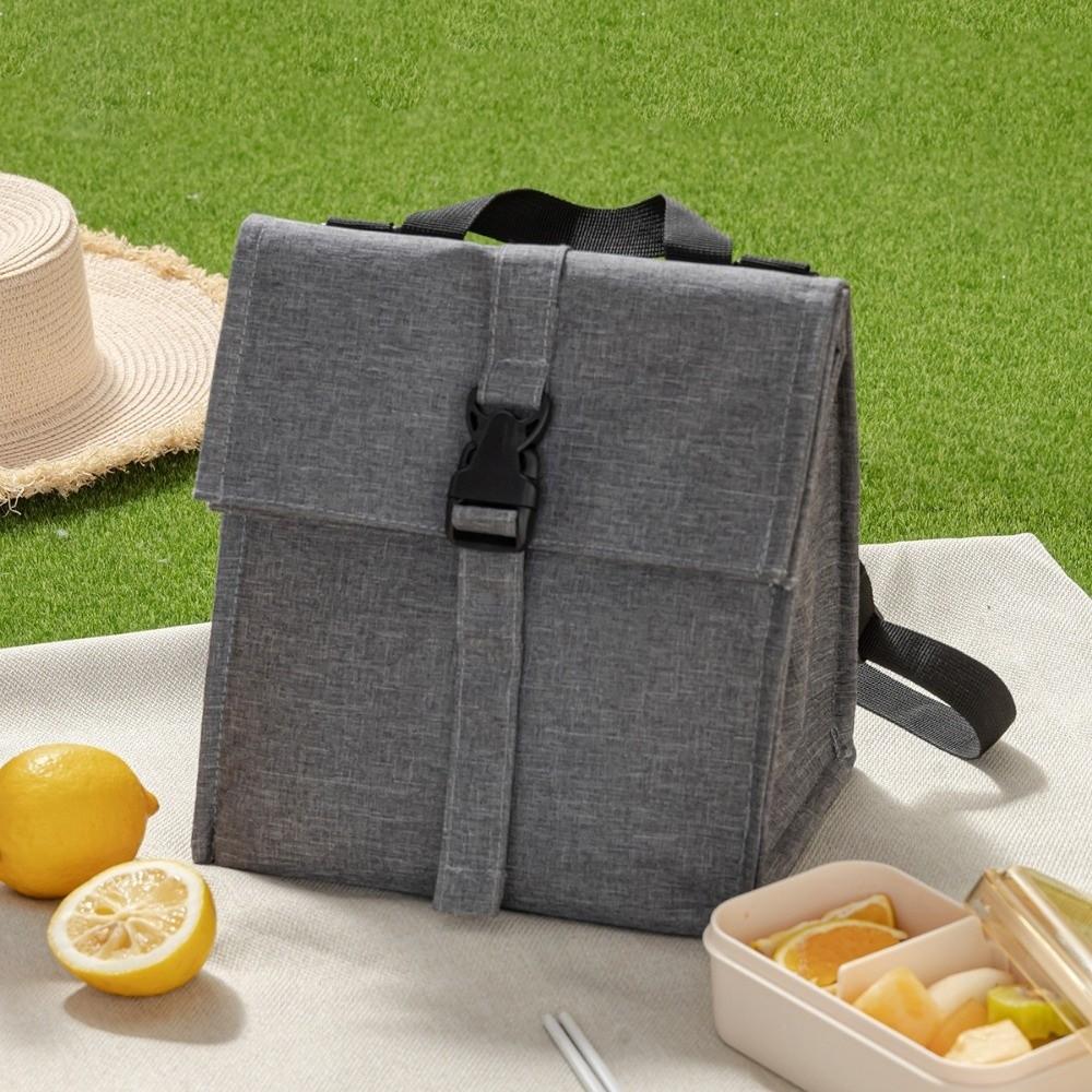 Leak-Proof Thermal Bag Waterproof Picnic Pack Japanese Style Insulated Lunch Bag  Camping